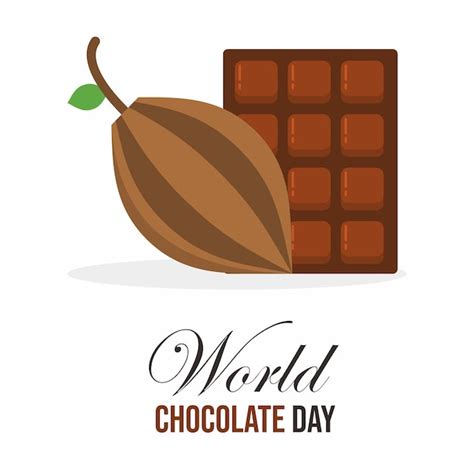 Premium Vector World Chocolate Day