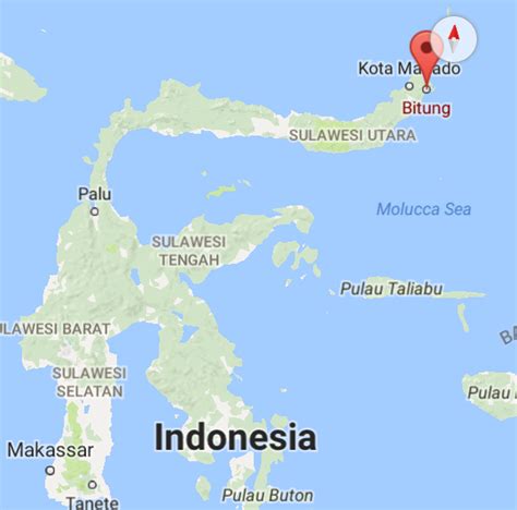 Kota Bitung Sulawesi Utara Tempat Wisata Knk Land