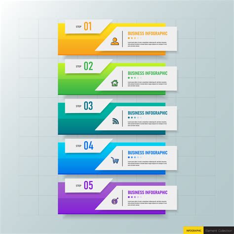 Process infographic template 4226141 Vector Art at Vecteezy