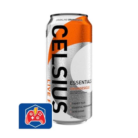 Celsius Essentials™ Sparking Orangesicle Performance Energy Drink 16 Fl Oz Frys Food Stores