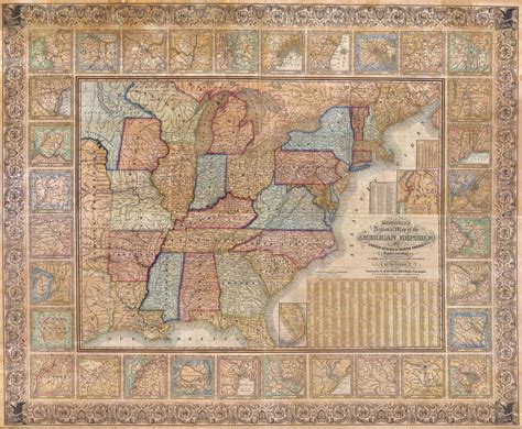 Historical Maps Of The United States And North America Vivid Maps