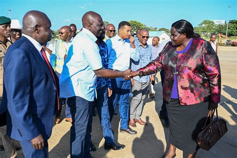 Citizen Tv Kenya On Twitter President William Ruto Arrives In Kisumu