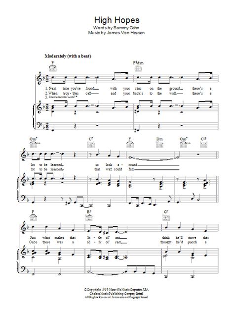 High Hopes | Sheet Music Direct