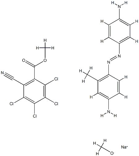 Benzoic Acid Tetrachloro Cyano Methyl Ester Reaction