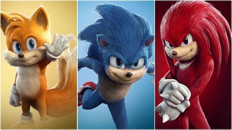 Así Lucirían Tails Y Knuckles Para La Secuela De Sonic La Película Vandal