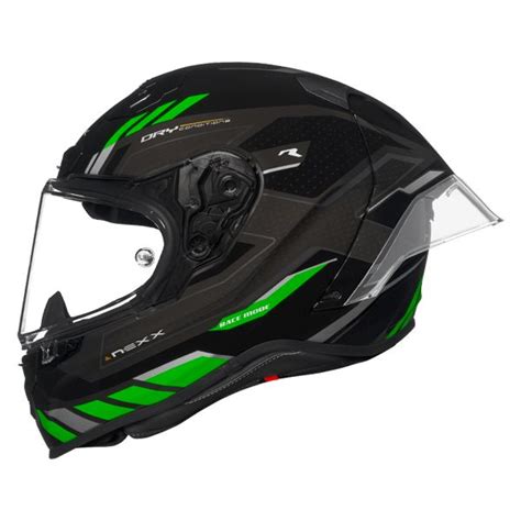 Helmet Nexx X R3R Precision Black Green At The Best Price ICasque Co Uk