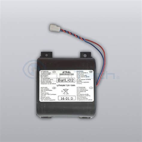 BATLI02 Lithium Batteriepack 7 2V 13Ah Daitem Atral