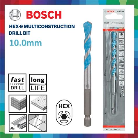 Bosch Hex Multi Construction Drill Bit Mm Mm Mm Cyl Multi