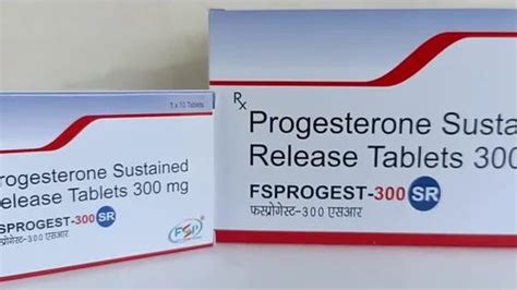 Fsprogest 300 Sr Tablet Packaging Size 10x10 Tablets 300mg At Rs 150box In Surat