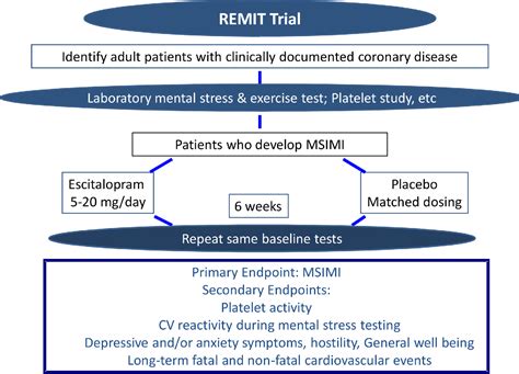 Figure 1 From Responses Of Mental Stress Induced Myocardial Ischemia To Escitalopram Treatment