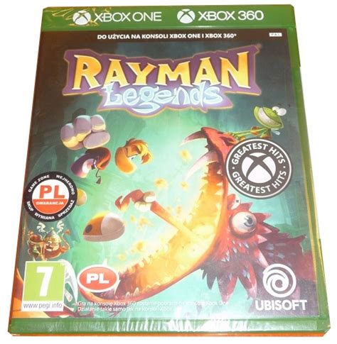 Rayman Legends Xbox One Xbox 360 PŁYTA PL NOWA 8031314624