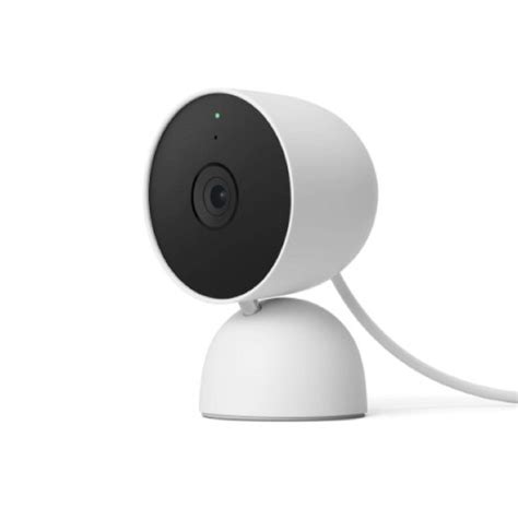 GOOGLE Nest Indoor Wired Smart Home Security Camera - White