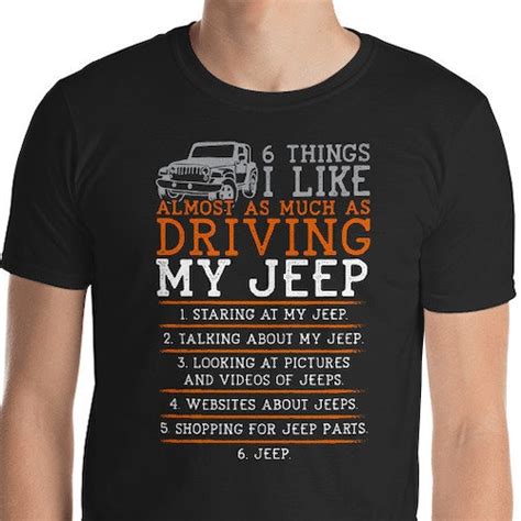 Funny Jeep T Shirt Jeep Wrangler T 4x4 Shirt Off Road Etsy