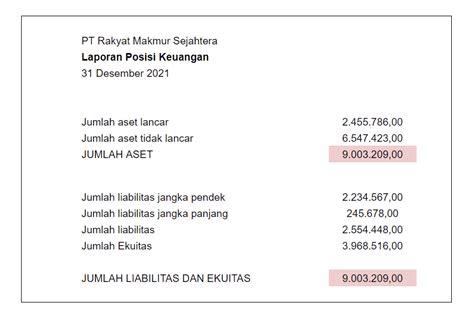 Fungsi Laporan Posisi Keuangan untuk Perkembangan Bisnis Anda!