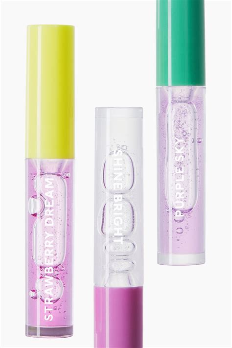 3 Pack Mini Lip Glosses Pink Beauty All Handm Gb