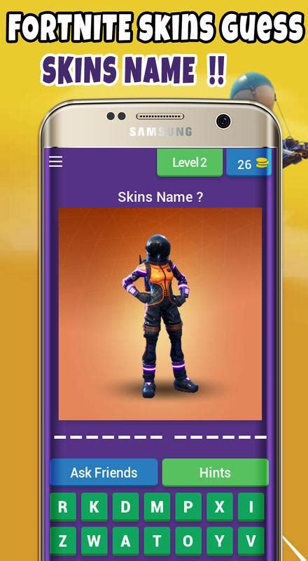 Guess The Fortnite Skins Quiz For Android Apk Download