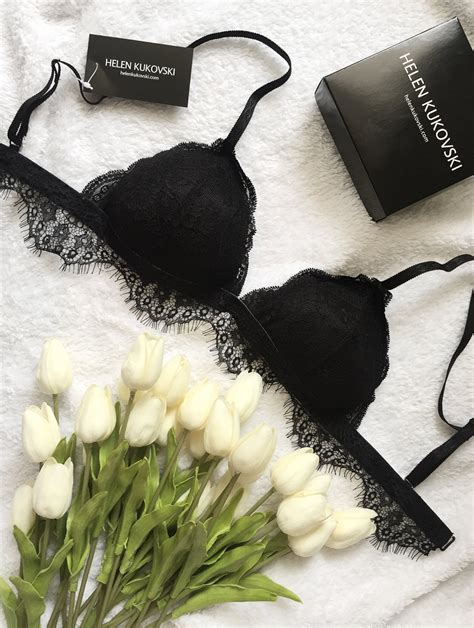 Black Lace Padded Bra Triangle Bralette Sexy Bralette Etsy