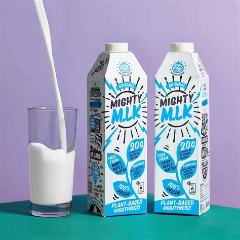 Buy Mighty Pea Milk Original High Protein Plant Based M Lk 6x1L