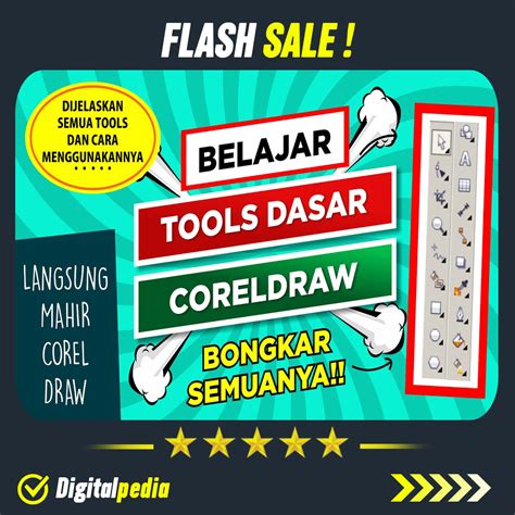 Jual Bundle Tutorial Coreldraw Dari Dasar Pemula Hingga Mahir