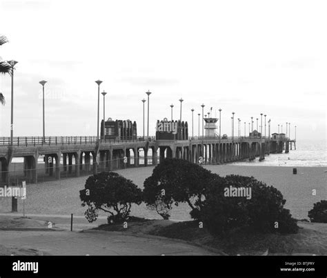 Scenes Of Los Angeles Huntington Beach Municipal Pier Pacific Coast