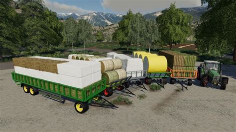 Fliegl Dpw 180 210 Bales Autoload V1 3 0 0 Fs19 Mod Fs25 Mods Fs22 Mods