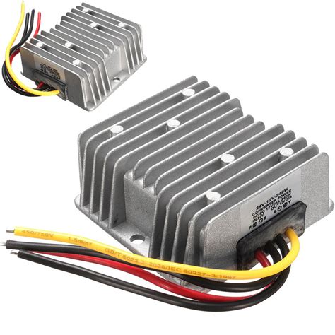 Dc Dc Converter Waterproof Motor Voltage Regulator 24v 12v Step Down 20a 240w Ebay