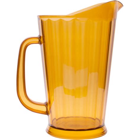 Get P 1064 1 A 60 Oz Amber Pitcher 12 Case