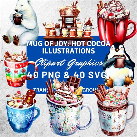 Mug Of Joy Hot Cocoa Clipart Hot Cocoa Bar Svg Hot Cocoa Mug Svg Hot Cocoa Mug Png Hot Chocolate