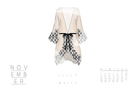 Lingerie Calendar :: Behance