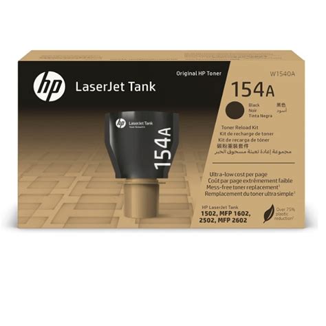 HP Kit De Recarga De T Ner Hp 154A Negro Laserjet Original W1540A