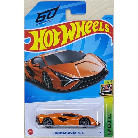 Hot Wheels Lamborghini Sian Fkp Exotics Factory Fresh Shopee Malaysia