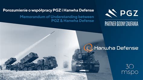 MSPO 2022 Porozumienie PGZ Z Hanwha Defense MILMAG