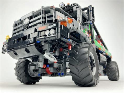 Lego Technic Mercedes Benz Zetros Offroad Truck Im Review