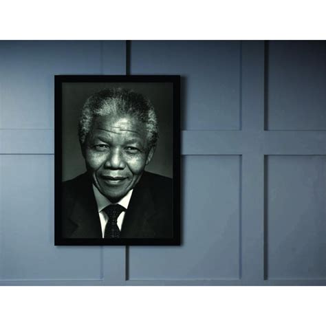 Quadro Poster Personalidades Nelson Mandela 2