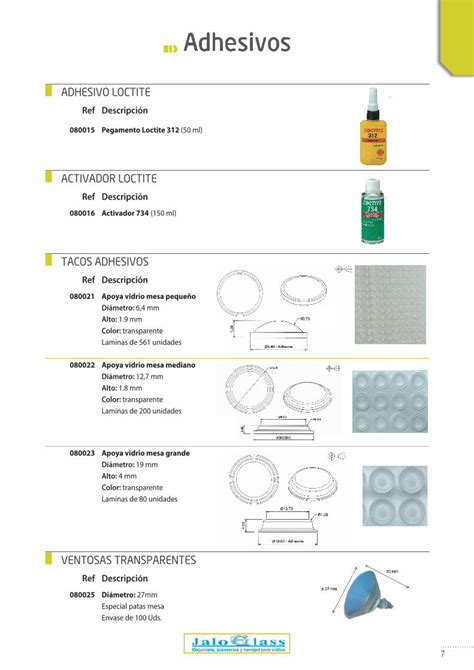 PDF ADHESIVO LOCTITE jaloglass es PEGAMENTOS Ref Descripción