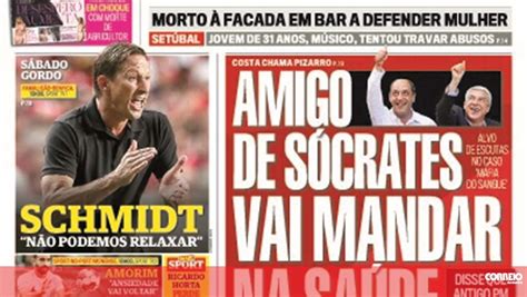 Cm De Hoje Capas Correio Da Manh