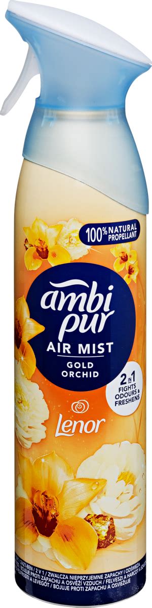 Ambi Pur Air Mist osvježivač zraka u spreju Lenor Gold Orchid 185 ml