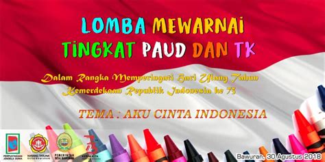 Lomba Mewarnai Tingkat Paud Dan Tk Kalurahan Bawuran