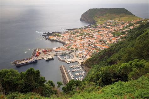 Velas Sao Jorge Island Azores Foto De Archivo Imagen De Isla Jorge