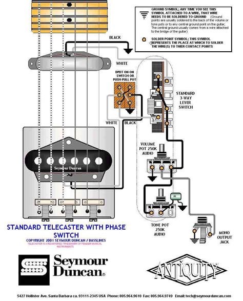 Guitar Wiring Diagrams Phase Switch