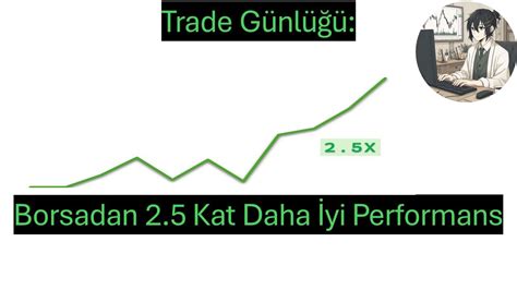 Trade Günlüğü Borsadan 2 5 Kat Daha İyi Performans YouTube