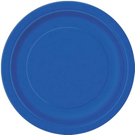 Paper Plates 9 Inch Royal Blue Pack Of 14 14 Pack Kroger