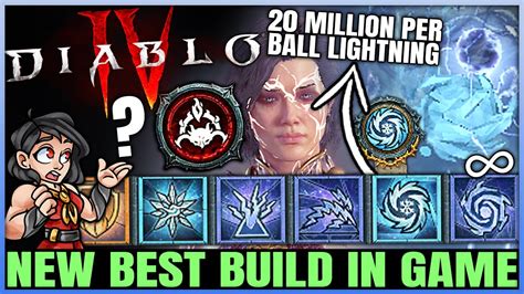 Diablo 4 New Best TRILLION DAMAGE Sorcerer Build Found Frozen Orb