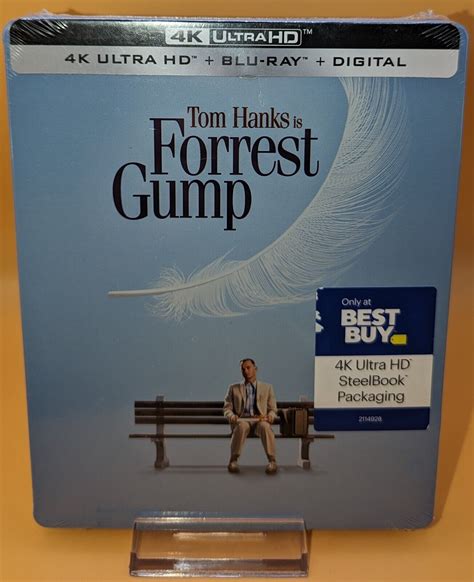 FORREST GUMP LIMITED STEELBOOK 4K UHD BLU RAY DIGITAL BEST BUY