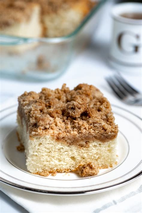 Simple Crumb Coffee Cake No Mixer The Genetic Chef