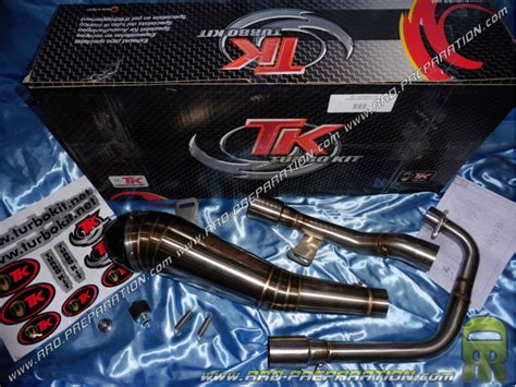 Pot d échappement TURBOKIT TK GP H3 pour HONDA CBR R 125 4T avant 2011