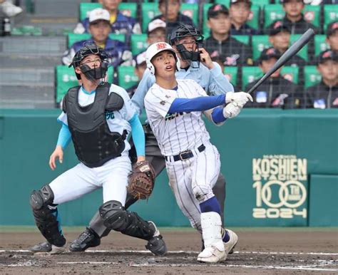 【センバツ】高崎健康福祉大高崎、前回王者の山梨学院を破り、12年ぶりの4強 主将の箱山遥人が3安打3打点 サンスポ