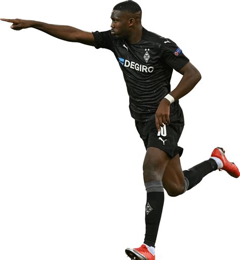 Marcus Thuram Borussia Mönchengladbach football render - FootyRenders