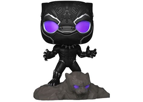 Funko Pop! Marvel Studios Black Panther: Black Panther Lights & Sounds ...