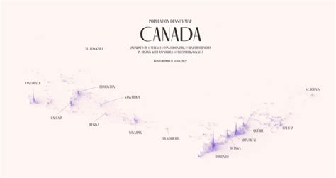 Discovering Canada Population Density on the Map